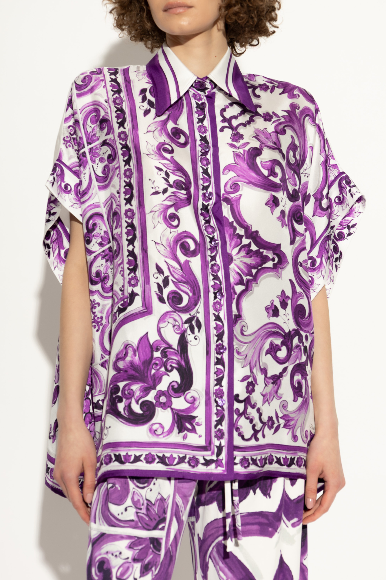 Purple Shirt with 